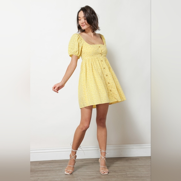 Line & Dot Hailee Floral Mini Dress - Picture 1 of 5